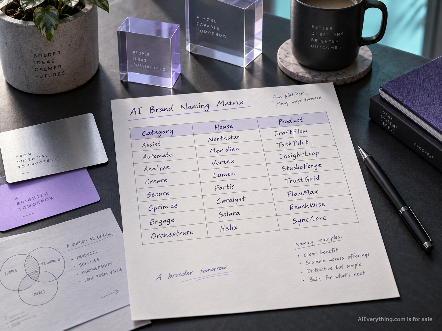 Editorial still exploring names for a broad AI offer